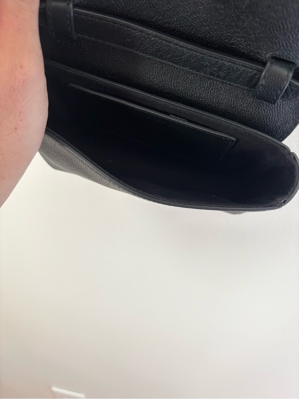 See By Chloé Black Mini Shoulder Bag with Gold Buckle Accent - Picture 7 of 7